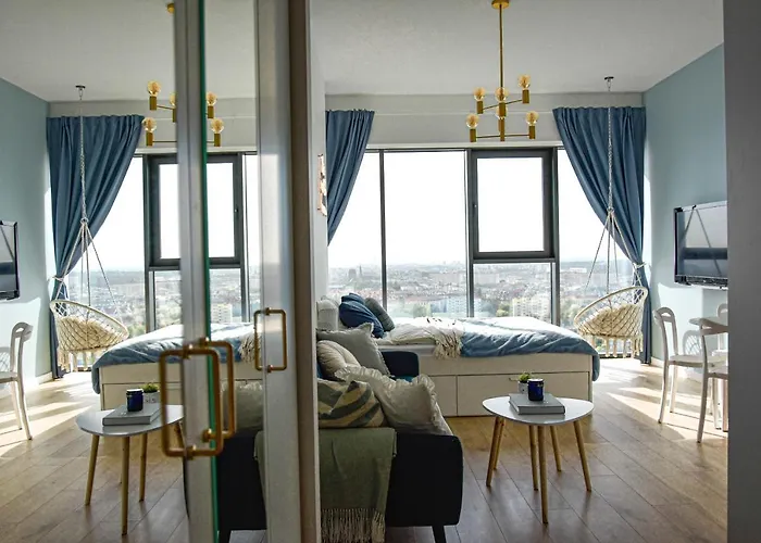 Apartamento Heaven Hanza Tower 17th Floor